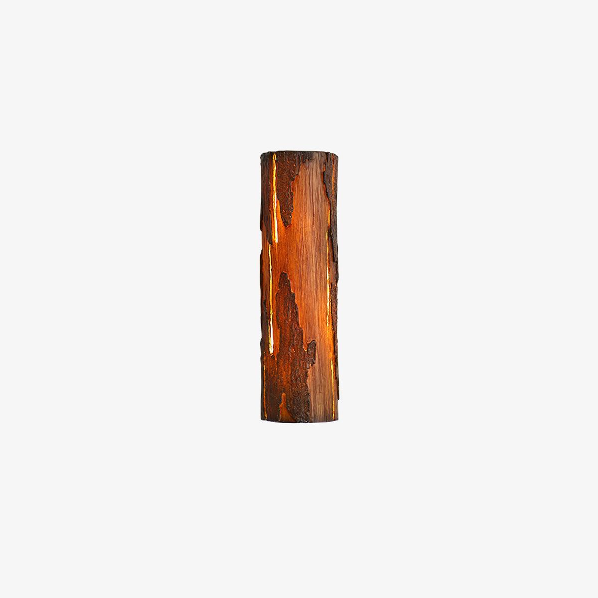 Lustra Lampe Murale Texture Écorce Rustique