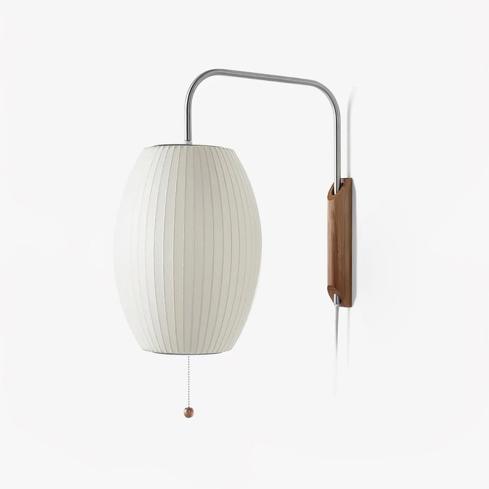 Lustra Wall Sconce Walnut Ball
