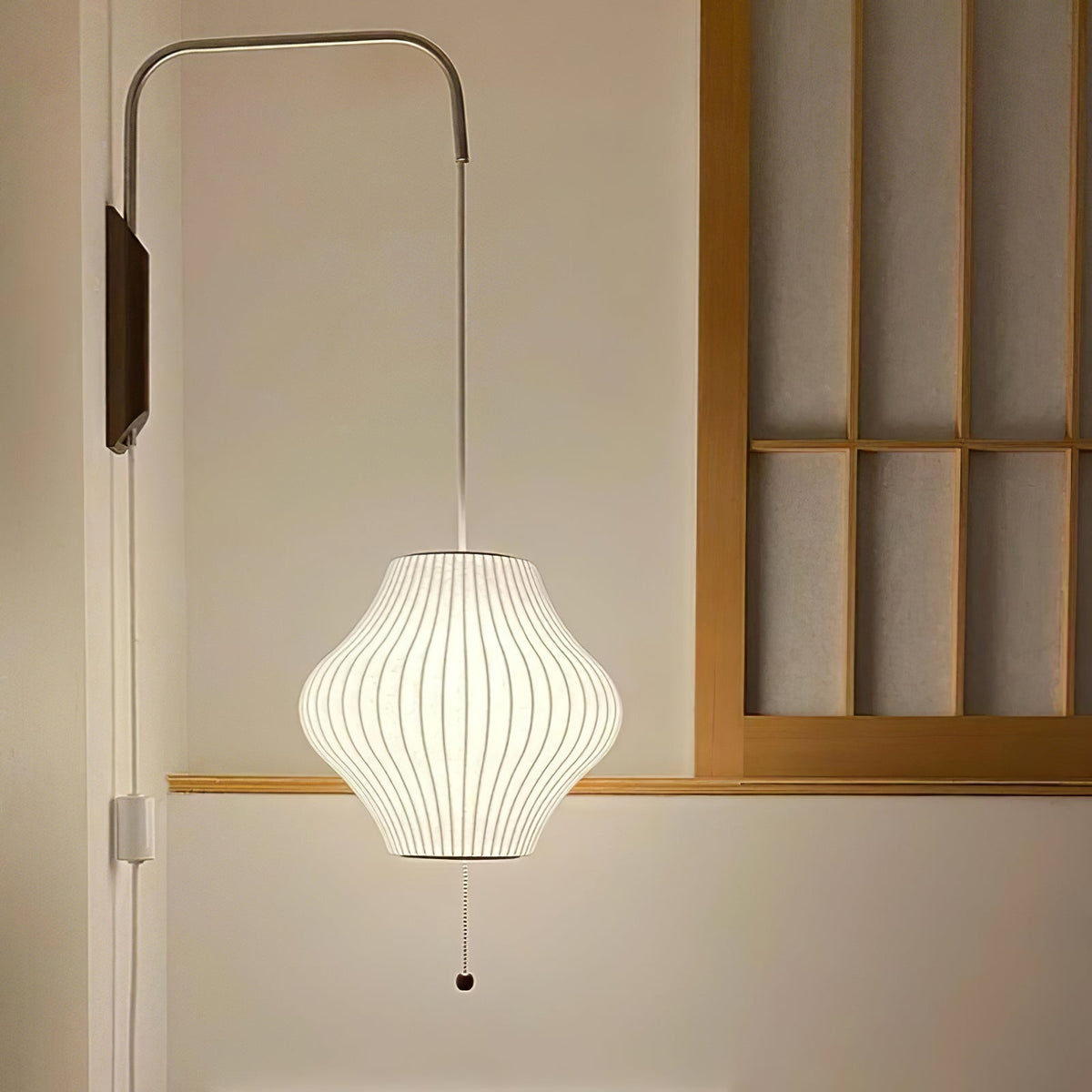 Lustra Wall Sconce Walnut Ball