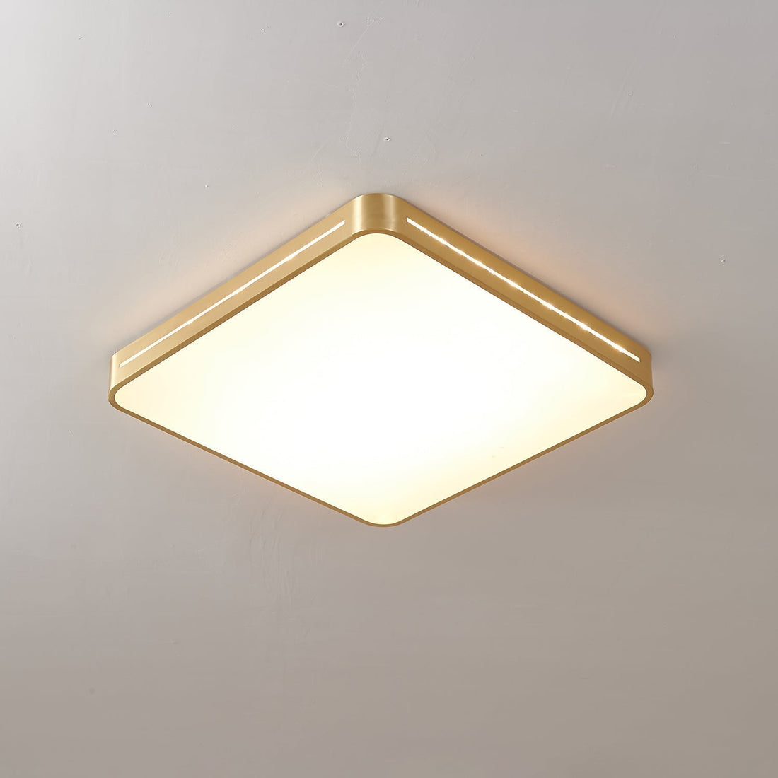 Eurcarara Plafonnier Laiton Moderne Minimaliste