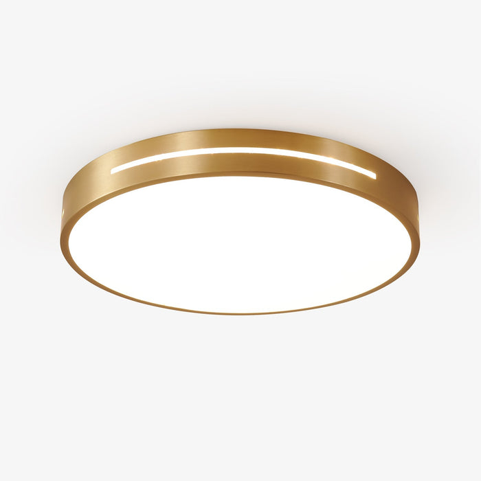 Eurcarara Plafonnier Laiton Moderne Minimaliste