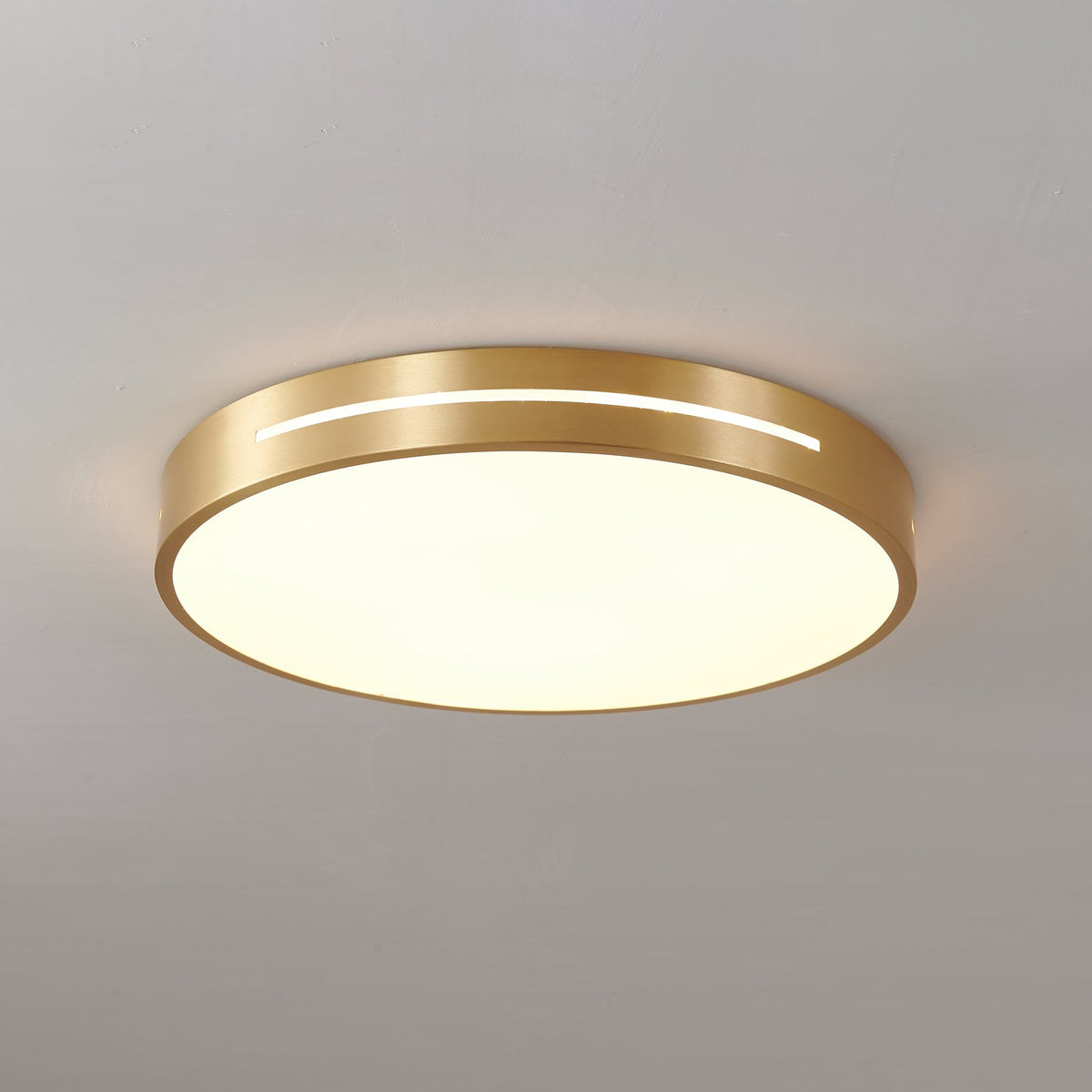 Eurcarara Plafonnier Laiton Moderne Minimaliste