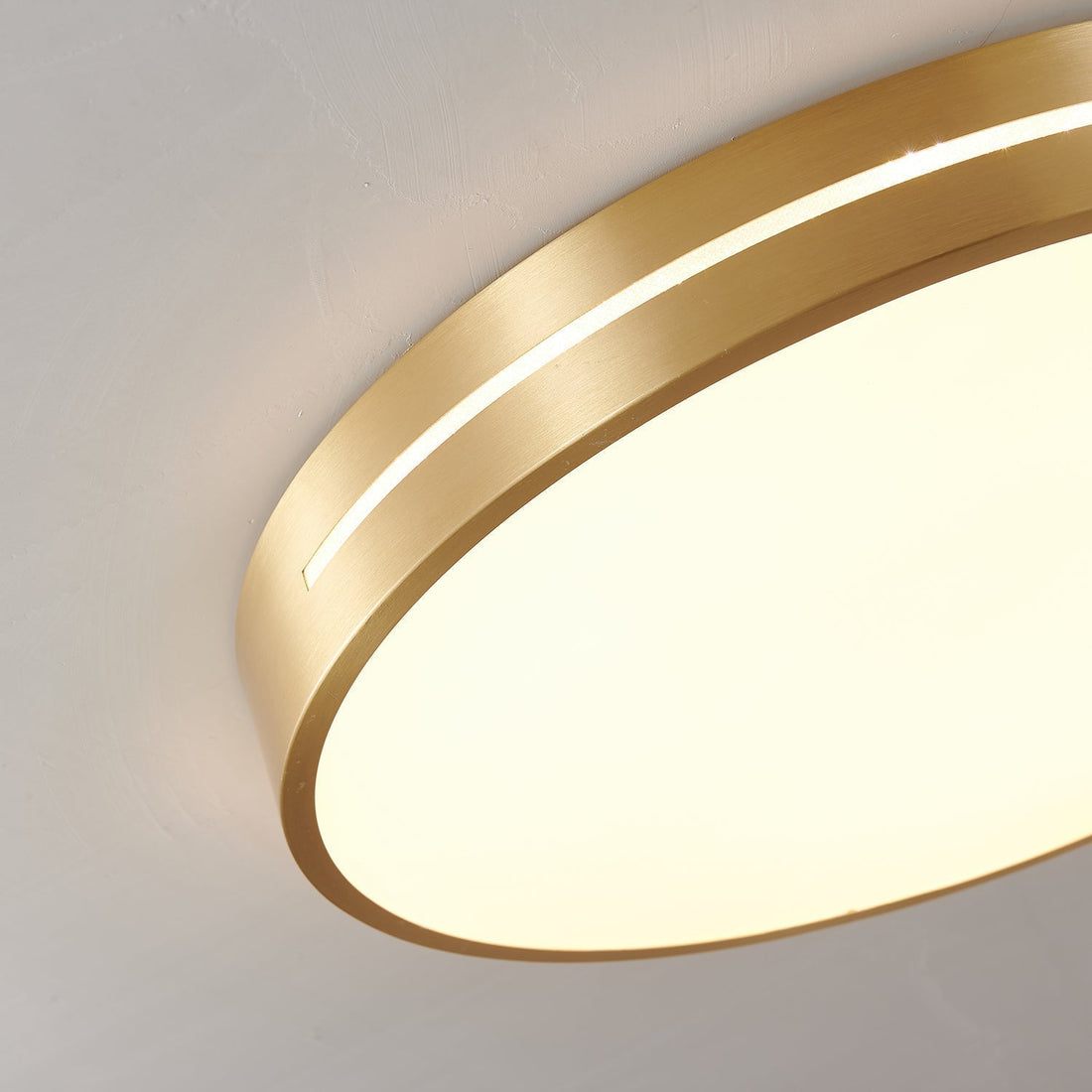 Eurcarara Plafonnier Laiton Moderne Minimaliste