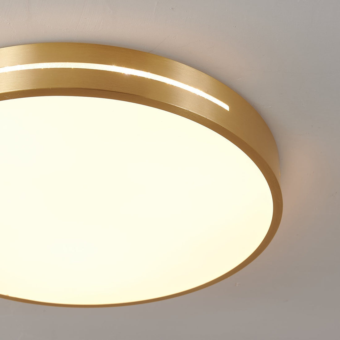 Eurcarara Plafonnier Laiton Moderne Minimaliste