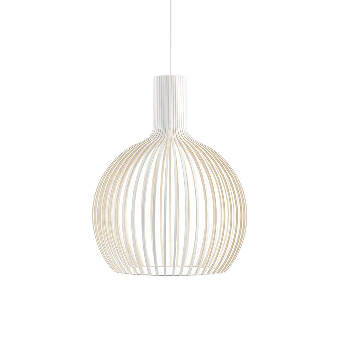 Inosa Suspension Design en Bois Sculpté Naturel Salle à Manger