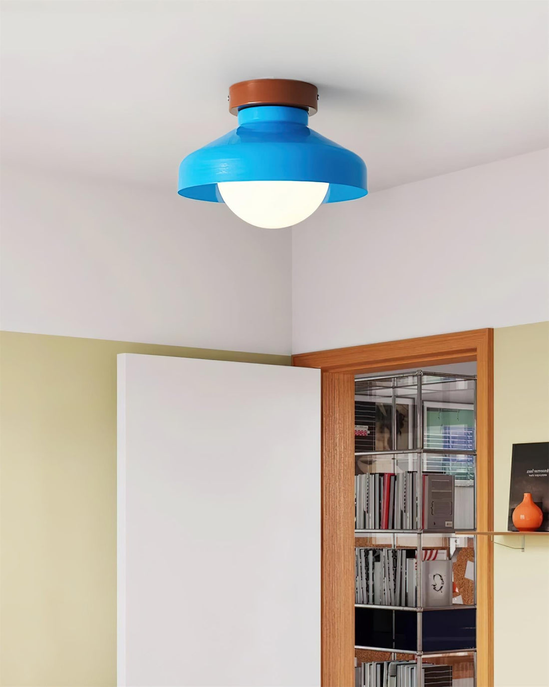Solvane Plafonnier encastré bleu