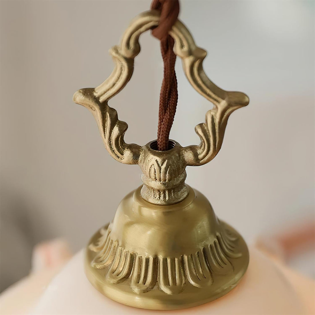 Camellia Suspension Porcelaine Fleur Romantique