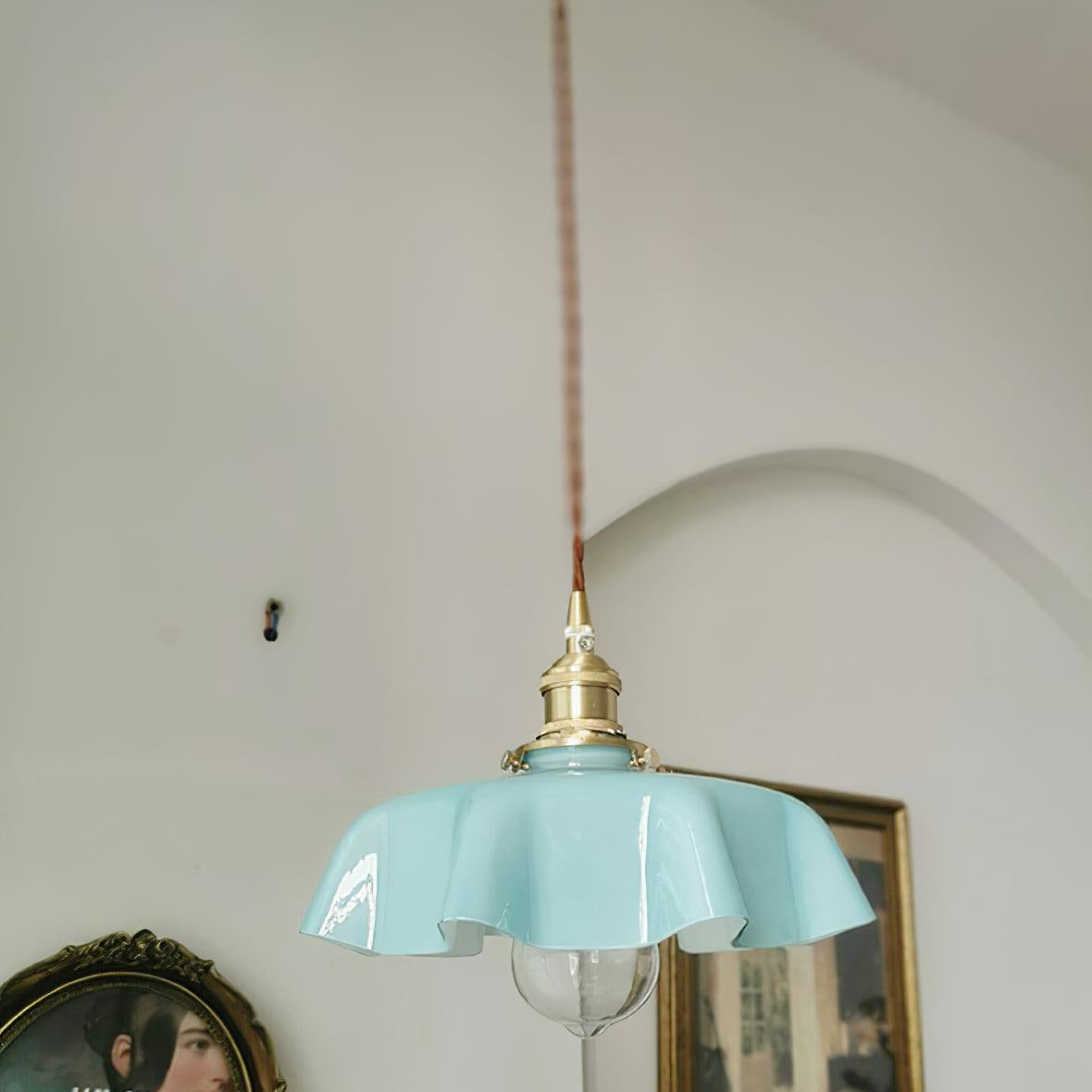 Civen Suspension Fleur Verre