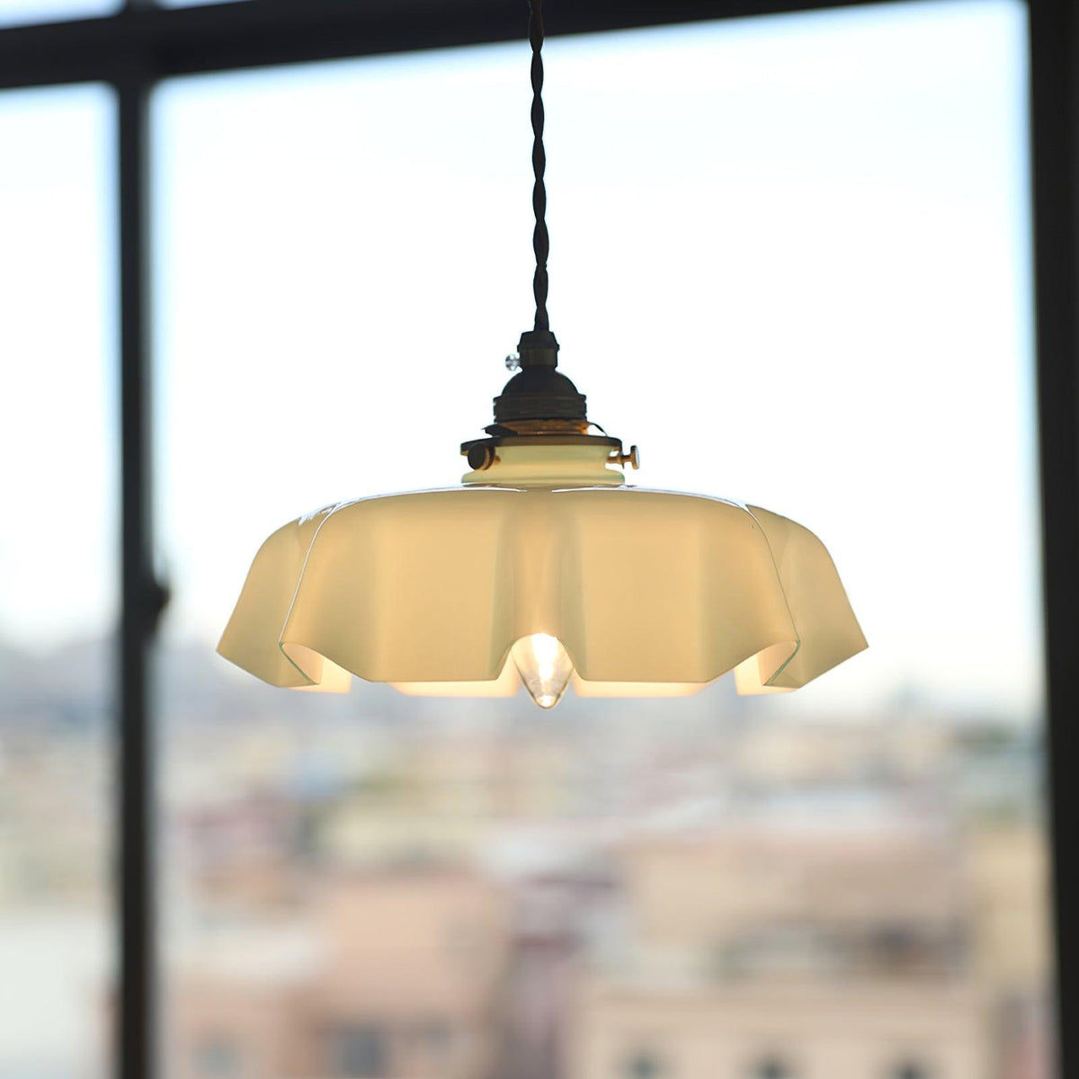 Civen Suspension Fleur Verre