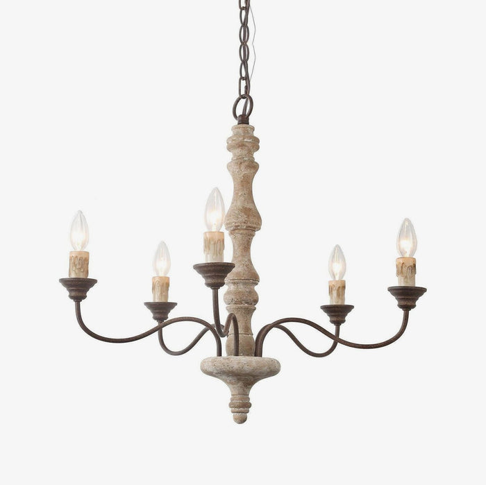 Aurora Lustre Bougeoir Ferme Rustique