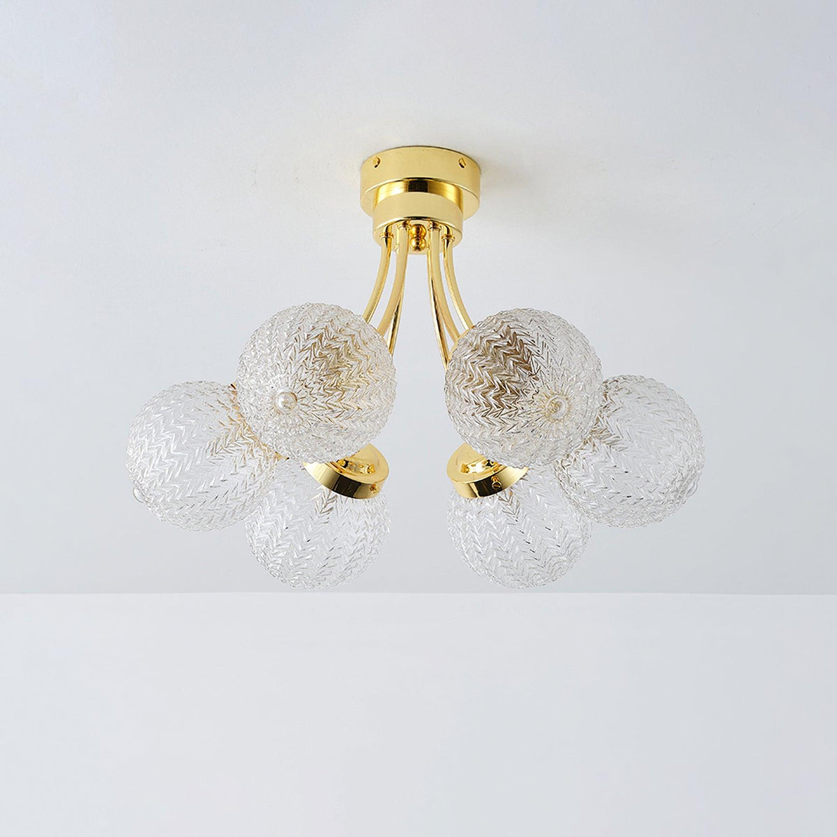 Gloriare Plafonnier en Verre Élégant