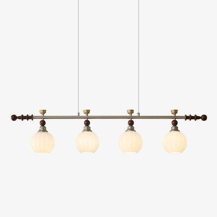 Otheia Suspension Linéaire en Bois Vintage