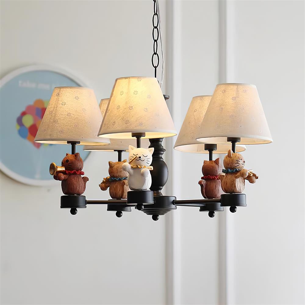 Glo Lustre Symphonie des Chats Ludique
