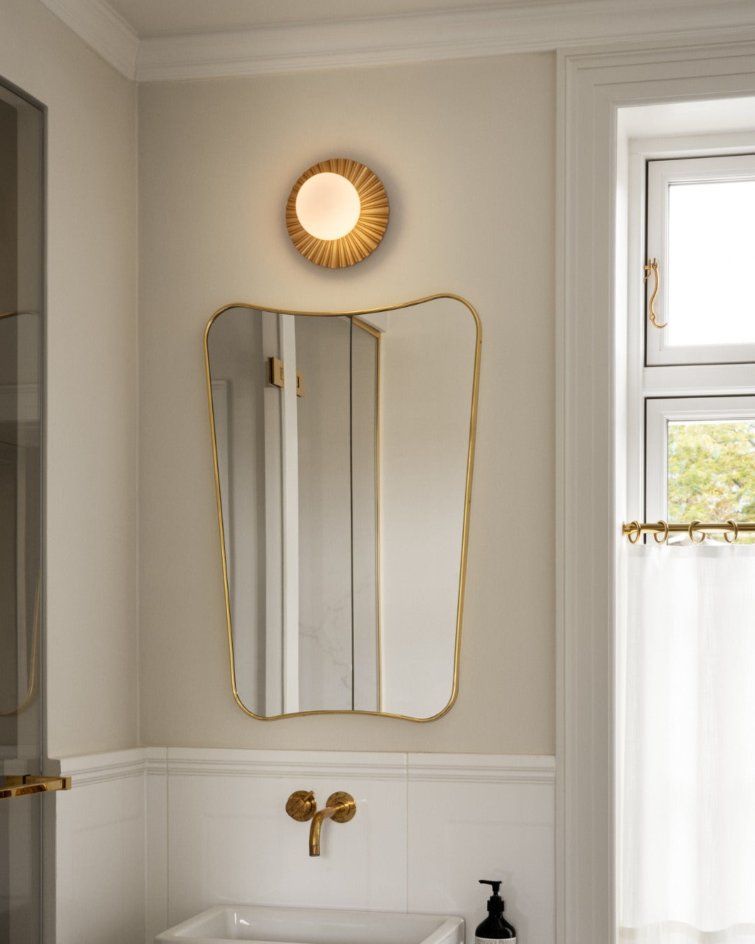 Irinor Applique murale en laiton de style nordique haut de gamme