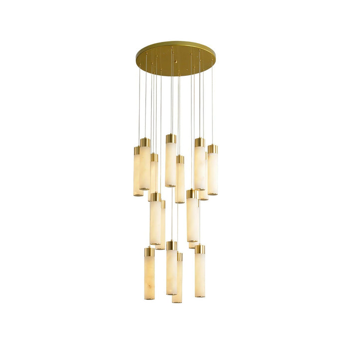 Zeal Lustre en Albâtre Cascade Minimaliste Moderne