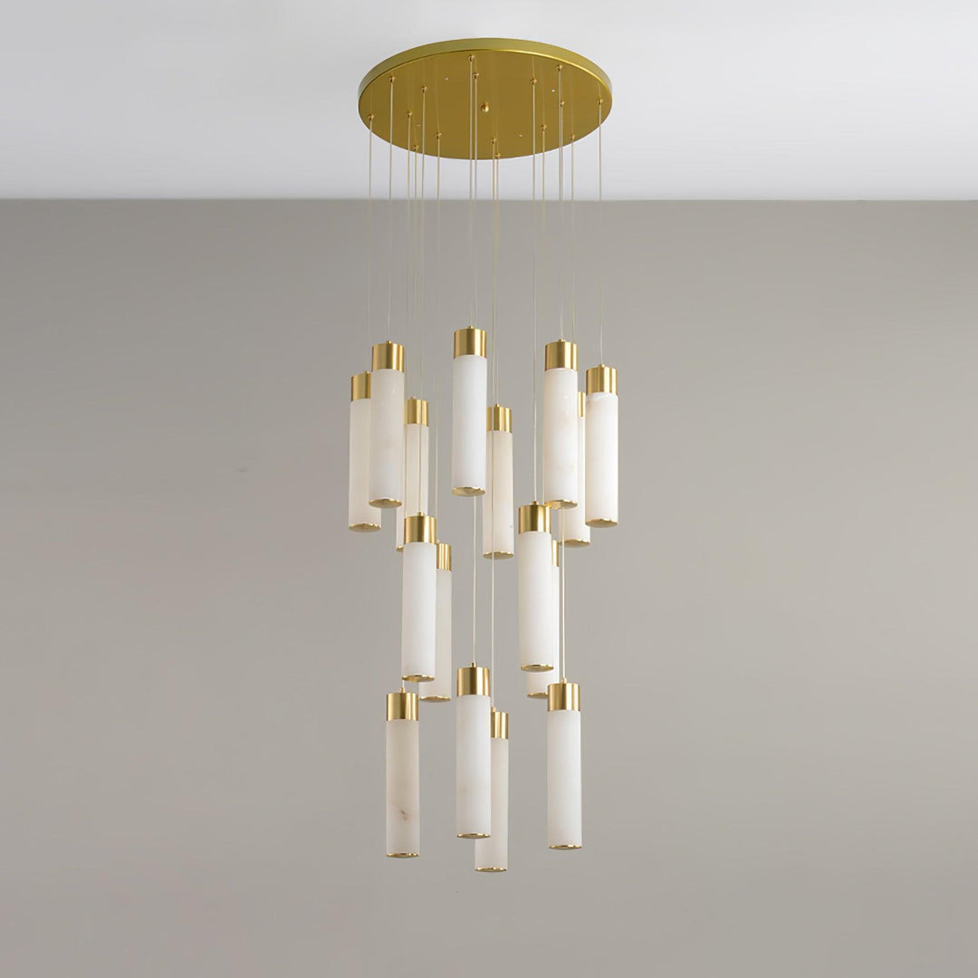 Zeal Lustre en Albâtre Cascade Minimaliste Moderne