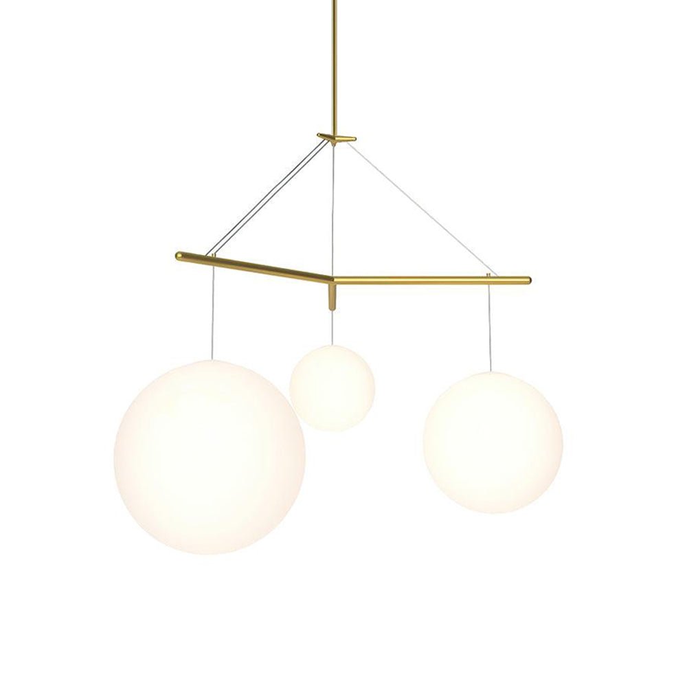 Triad Suspension en Verre Minimaliste