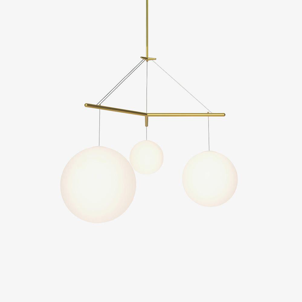 Triad Suspension en Verre Minimaliste