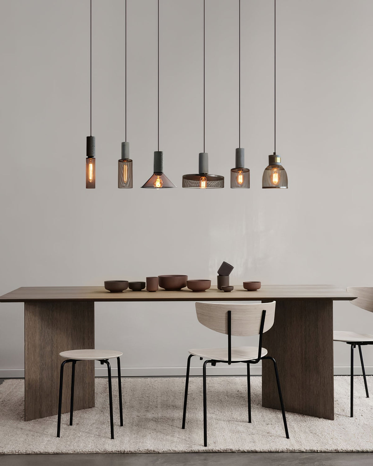 Hexa Suspension Métal Moderne