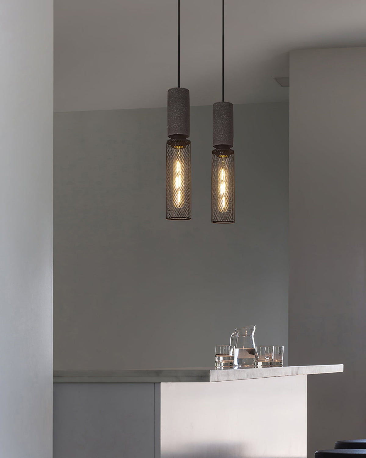 Hexa Suspension Métal Moderne