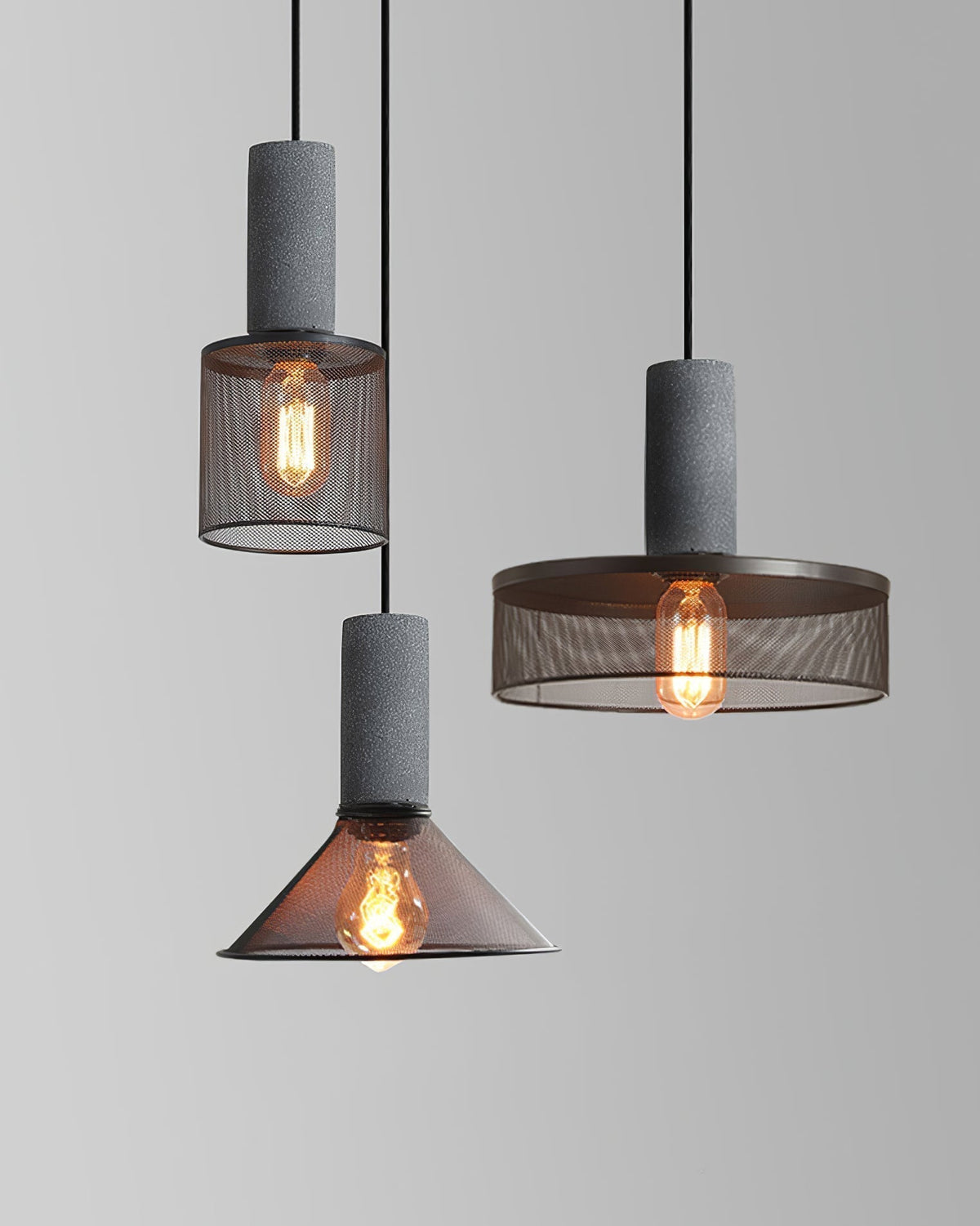 Hexa Suspension Métal Moderne
