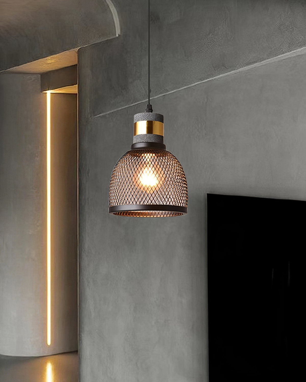 Hexa Suspension Métal Moderne