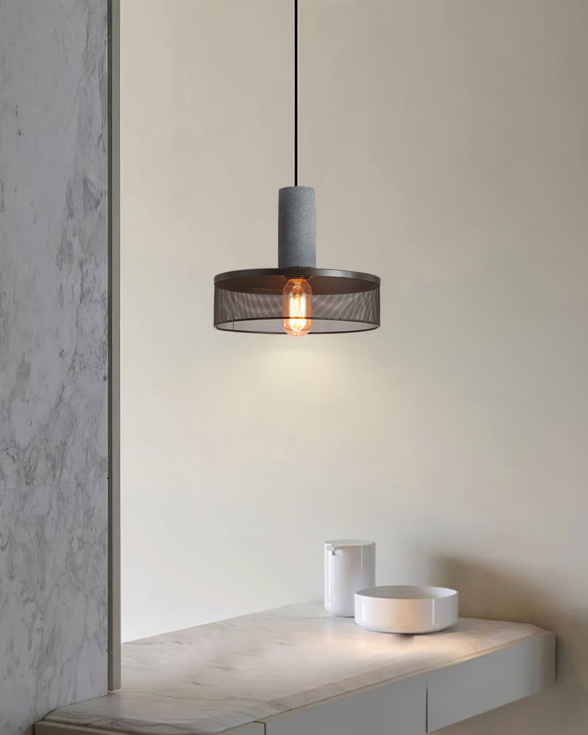 Hexa Suspension Métal Moderne