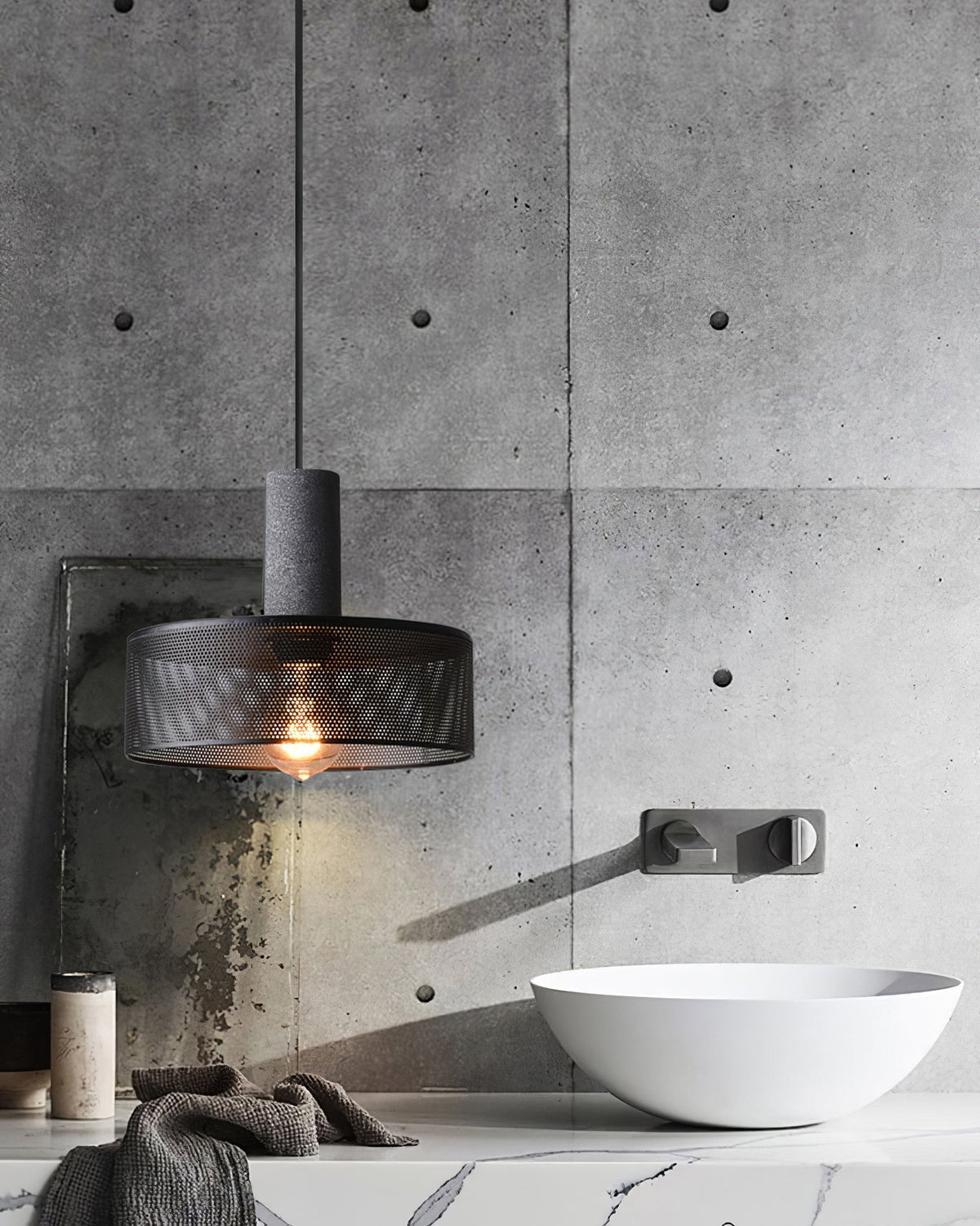 Hexa Suspension Métal Moderne