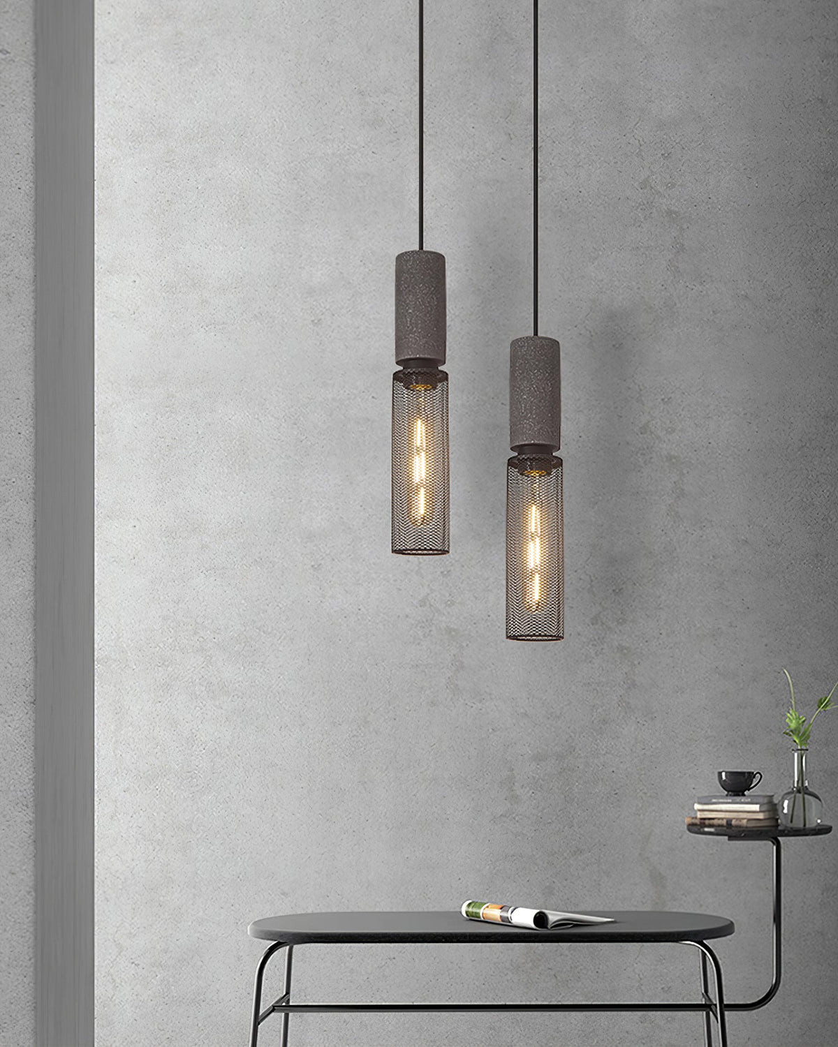 Hexa Suspension Métal Moderne