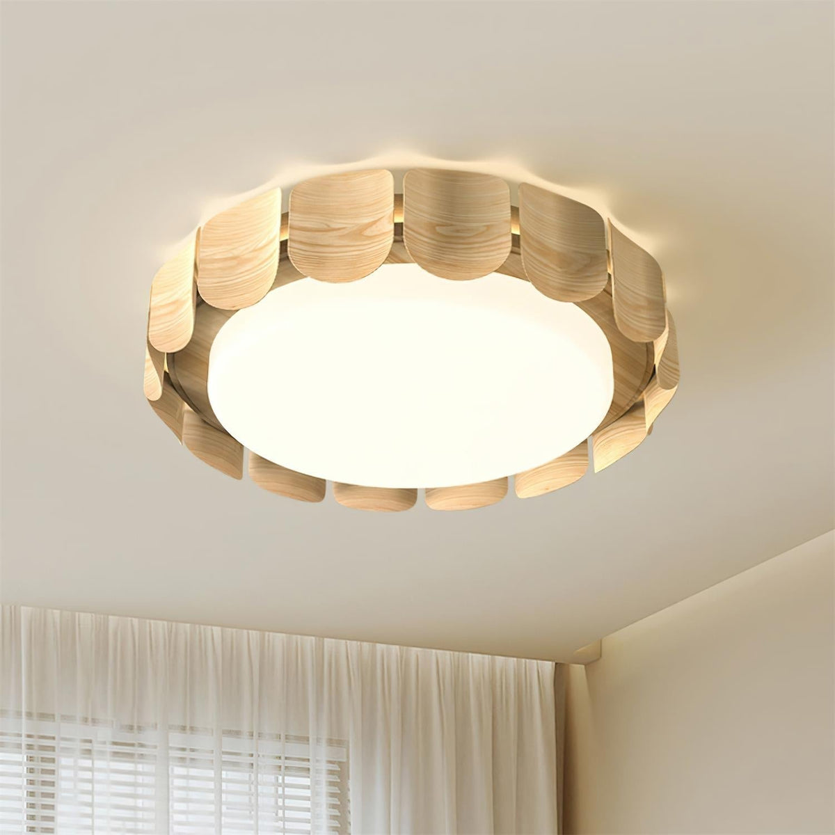 Ardura Plafonnier LED Noyer