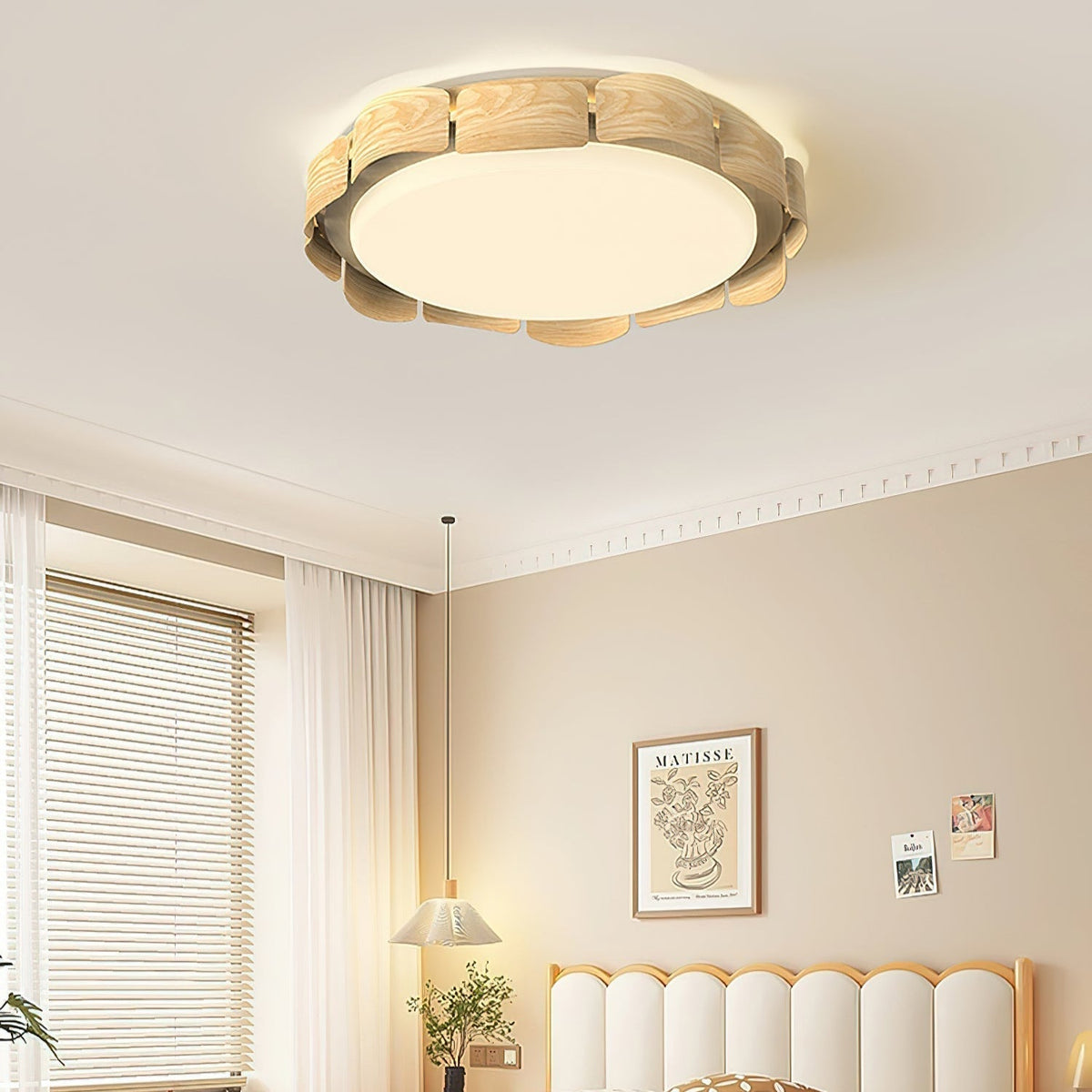 Ardura Plafonnier LED Noyer