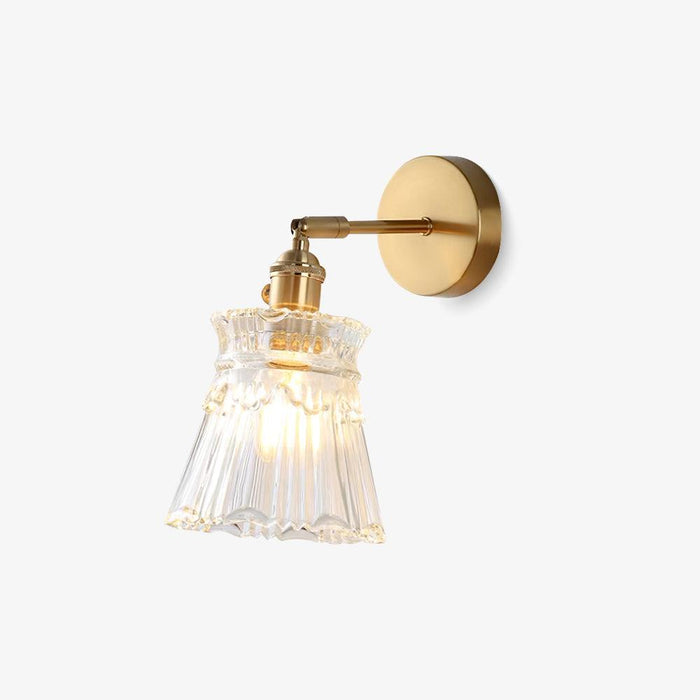 Lustra Lampe Murale Cristal Évasé Classique