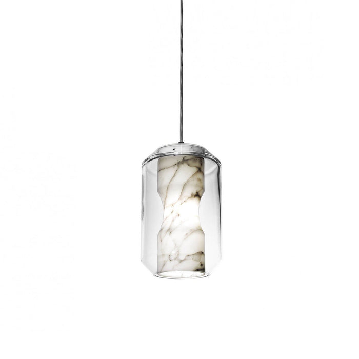 Allirila Lampe à Suspension Moderne Et Minimaliste En Verre Albâtre