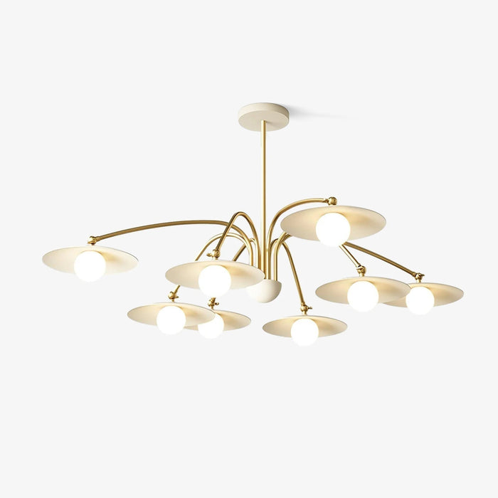 Lustra Lustre avec Champignon Inspiré de l'Art Déco