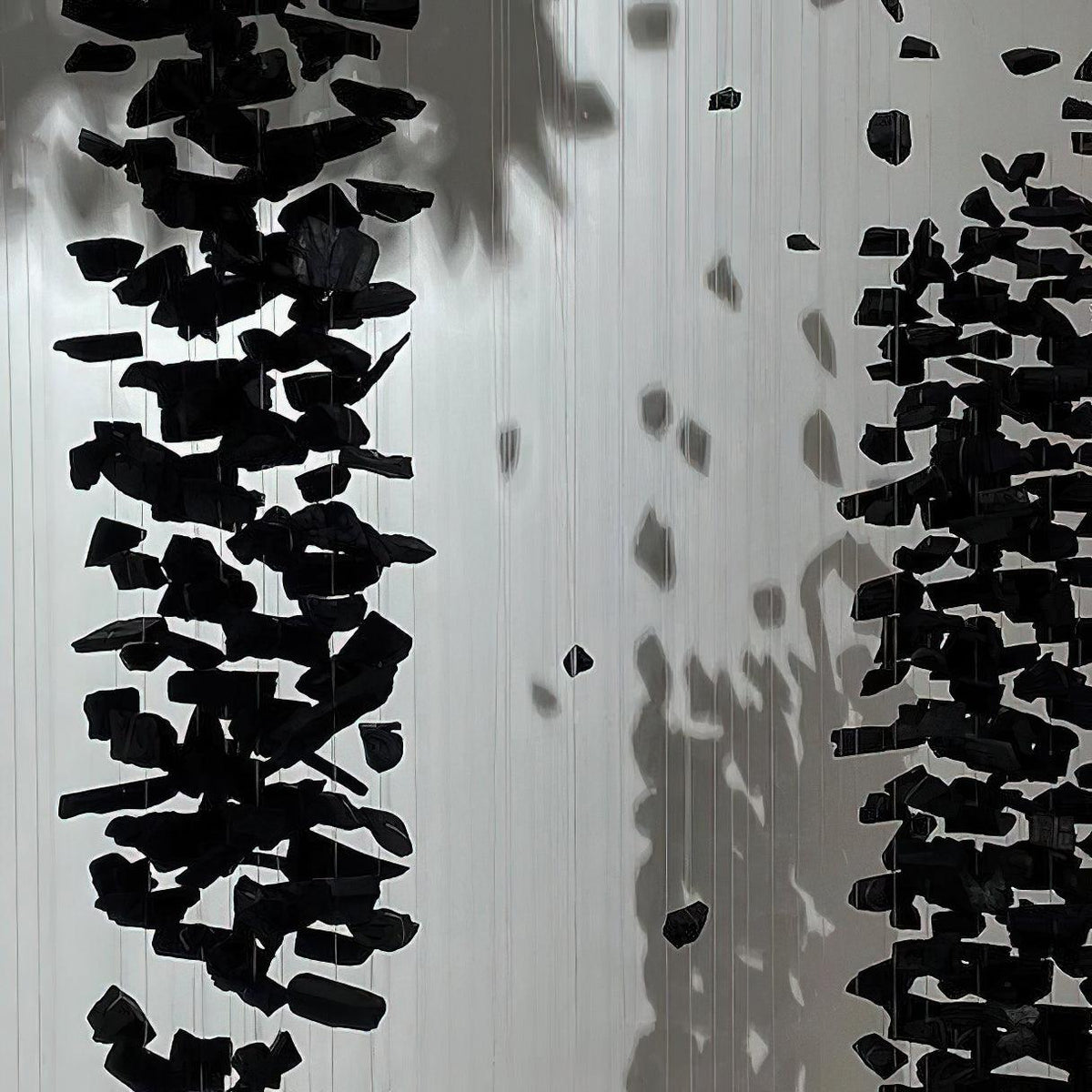 Arsilus Charbon Pierre Cascade Lustres E