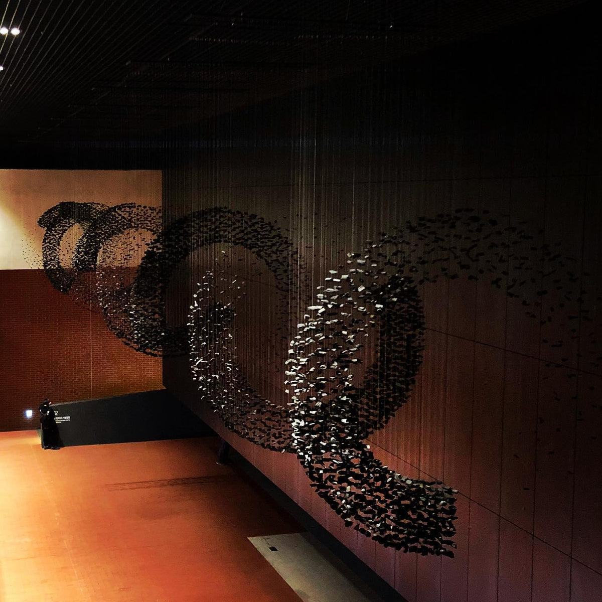 Arsilus Lustre Sculptural en Pierre Charbon