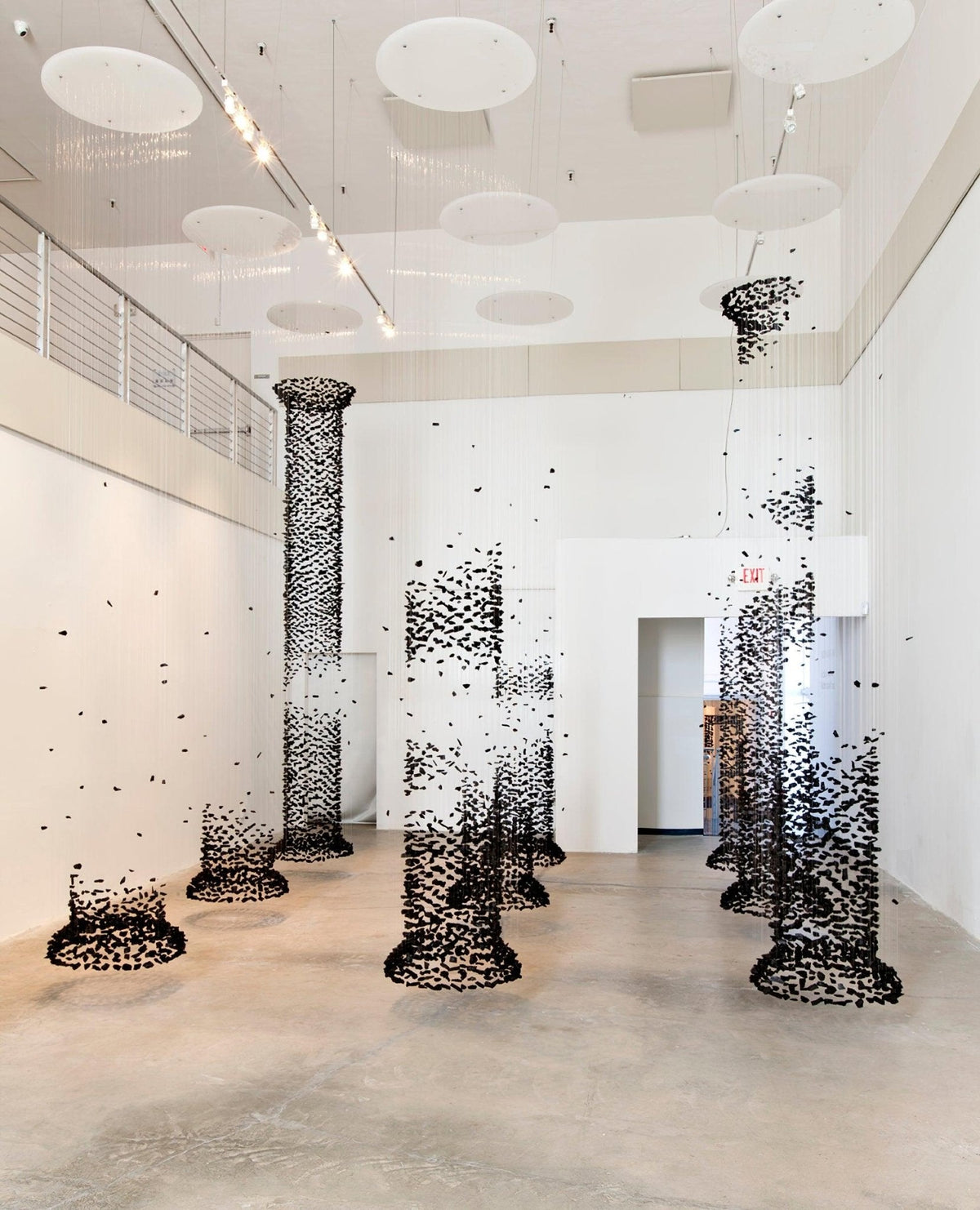 Arsilus Lustre Sculptural en Pierre Charbon