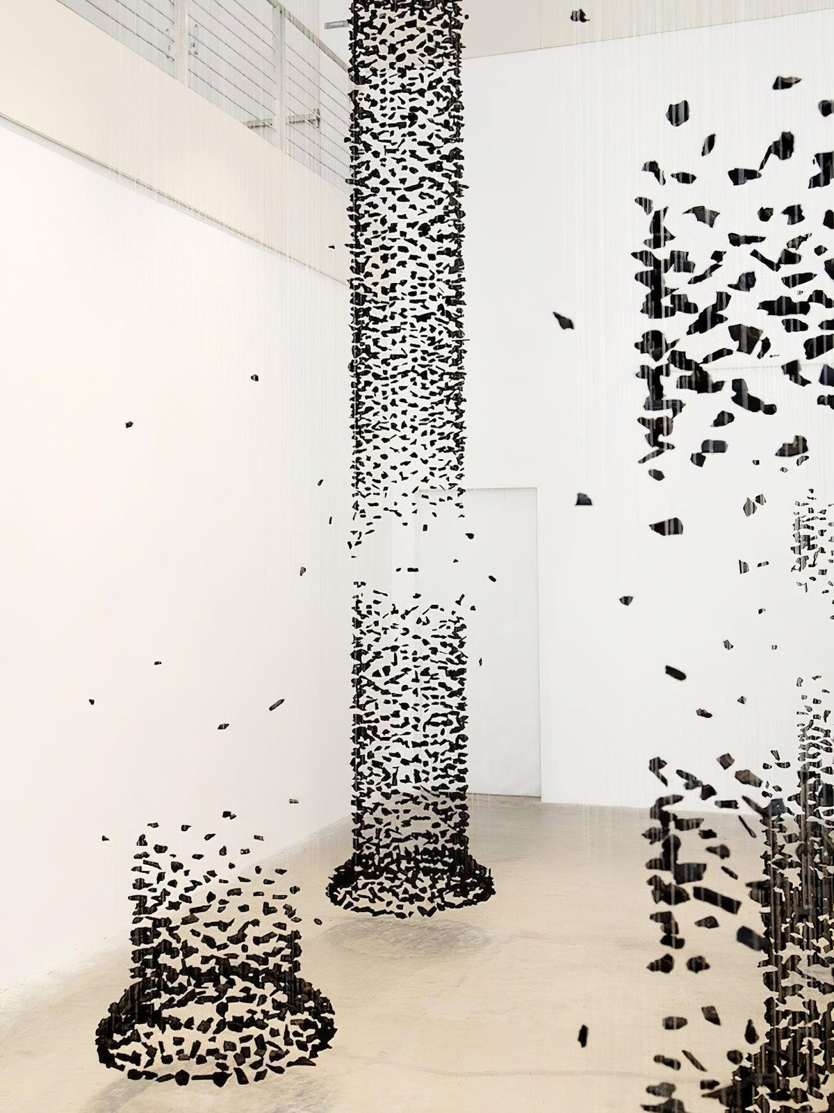 Arsilus Lustre Sculptural en Pierre Charbon