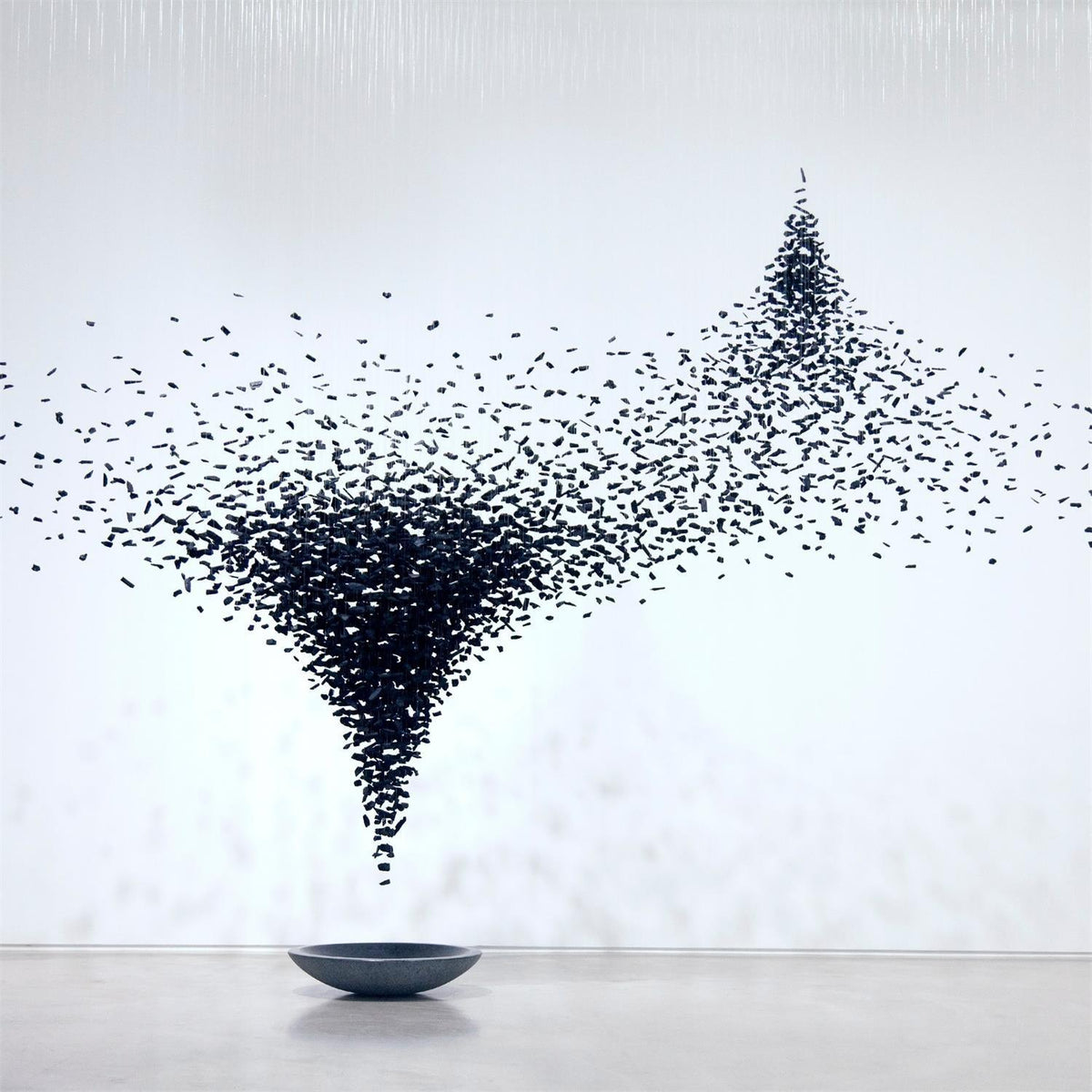 Arsilus Lustre Sculptural en Pierre Charbon