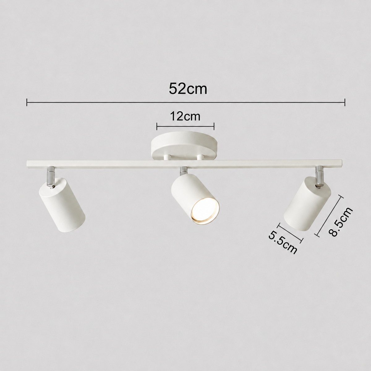 Spot LED Multi-Têtes sur Embase Ronde - Rampélis