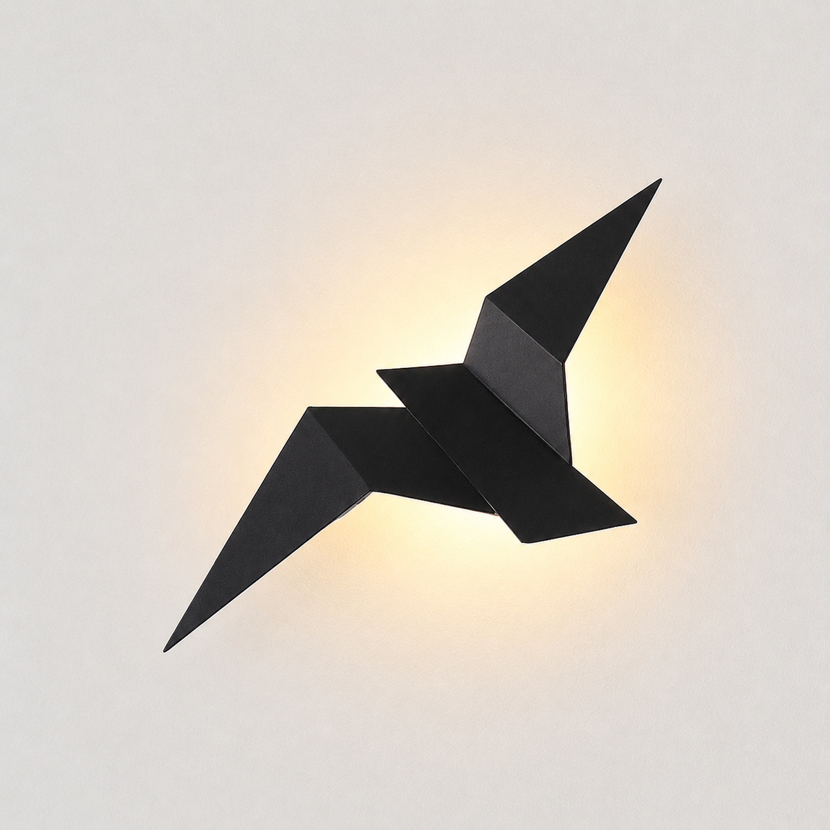 Applique Murale LED Oiseau Style Origami - Origaméil