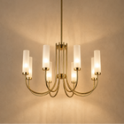 8 chandeliers