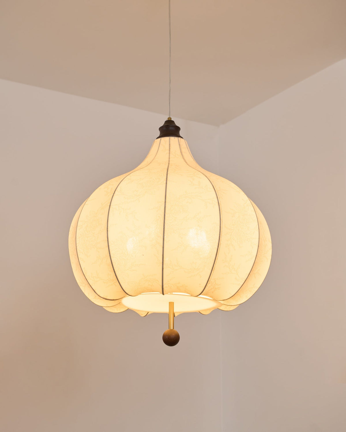 Lanterna Lampe Suspension Tissu