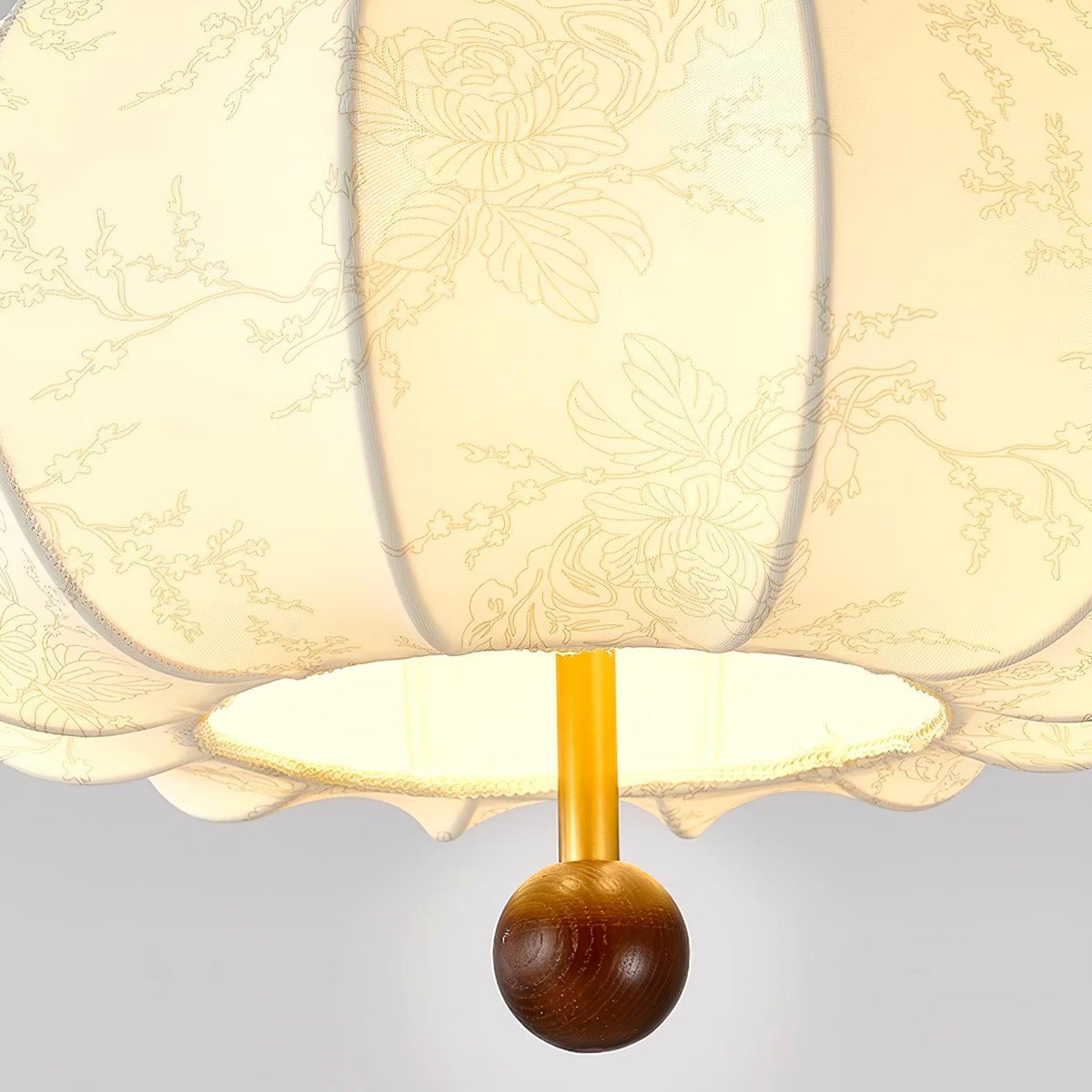 Lanterna Lampe Suspension Tissu