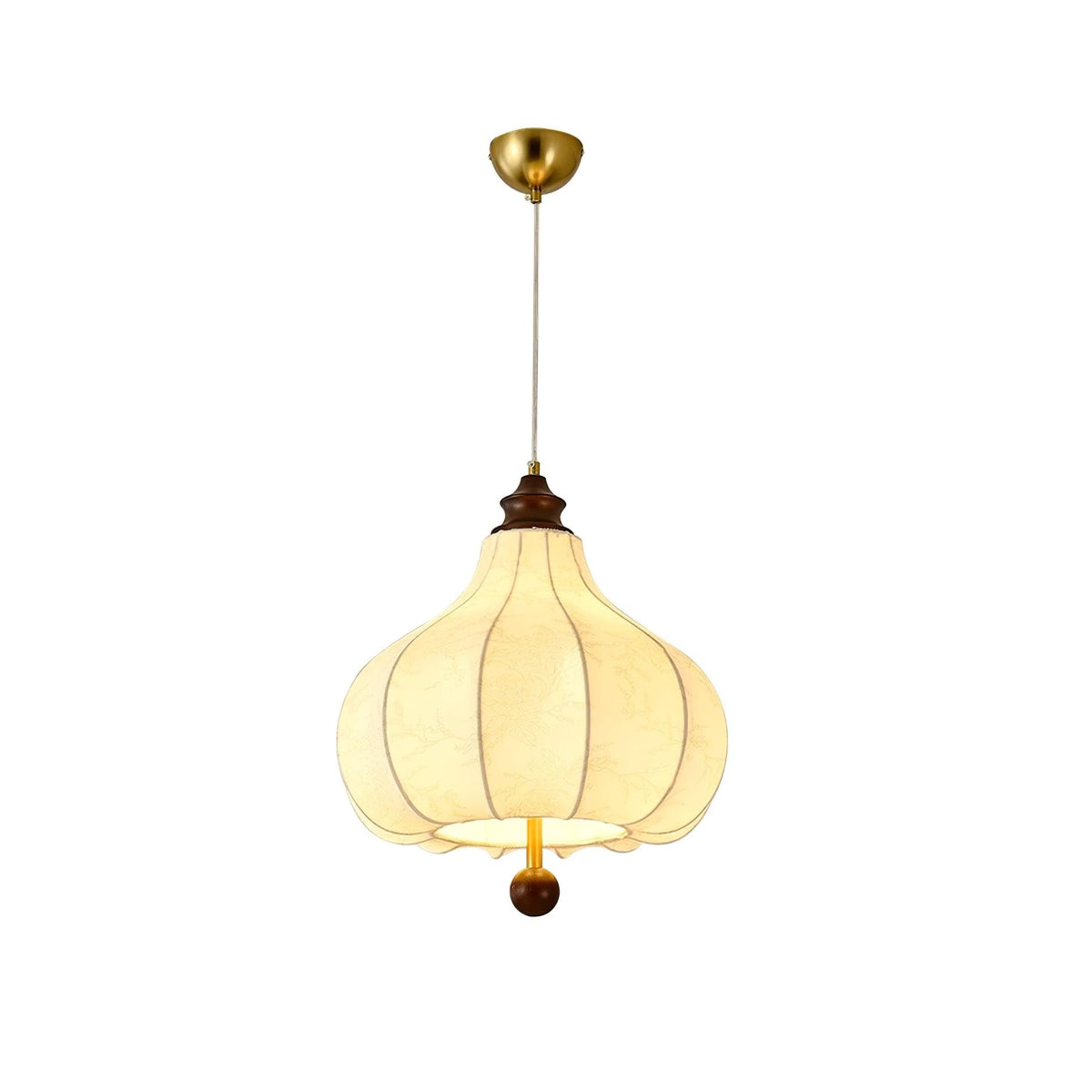 Lanterna Lampe Suspension Tissu