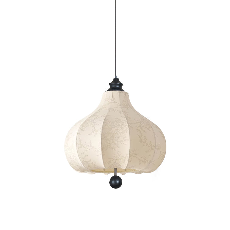 Lanterna Lampe Suspension Tissu