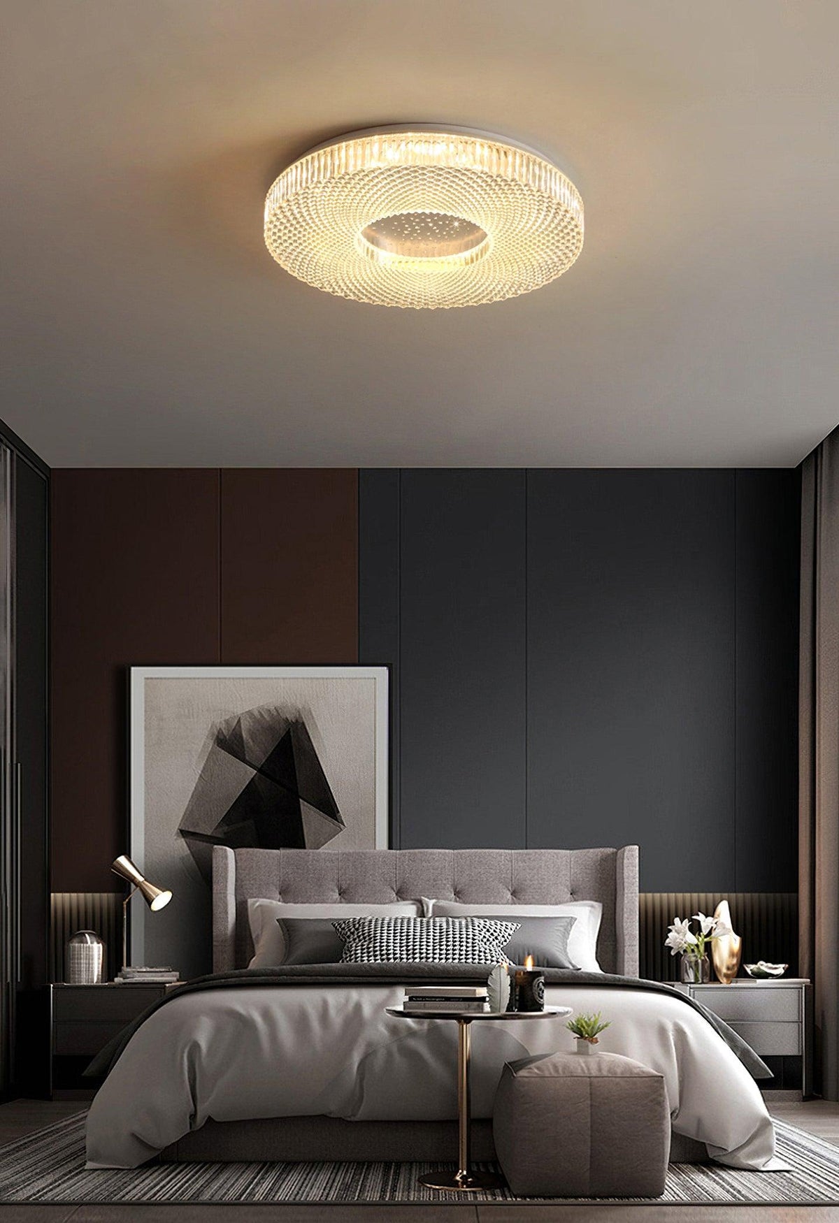 Lustra Plafonnier Acrylique de Luxe