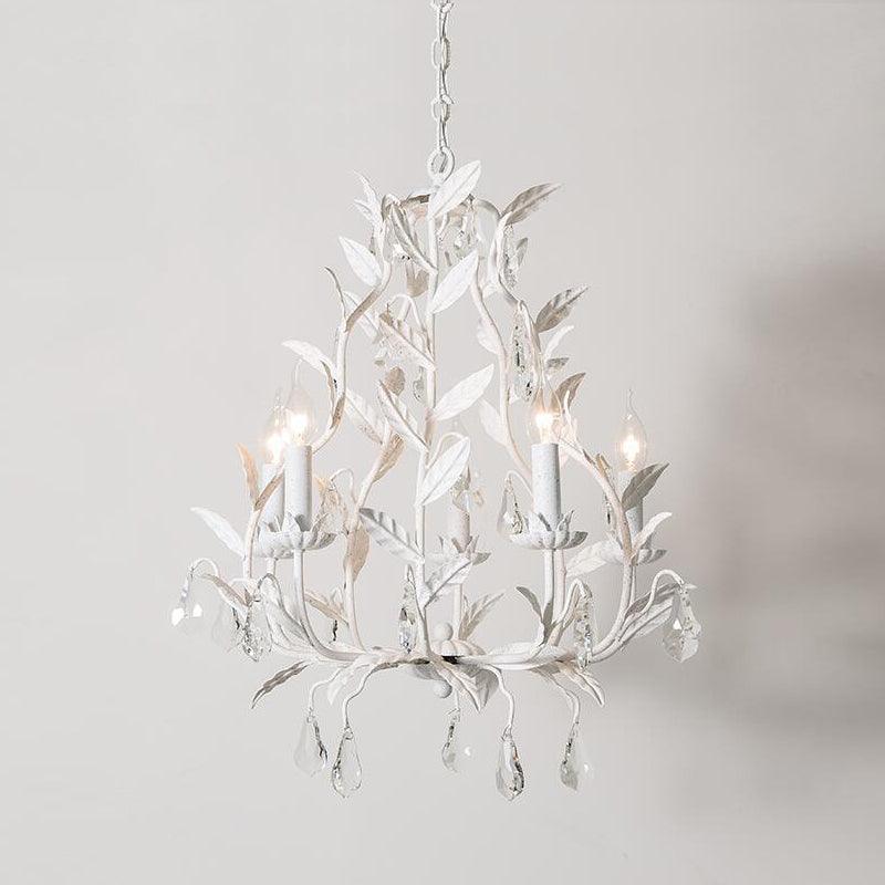 Sylvia Lustre en Verre Vintage