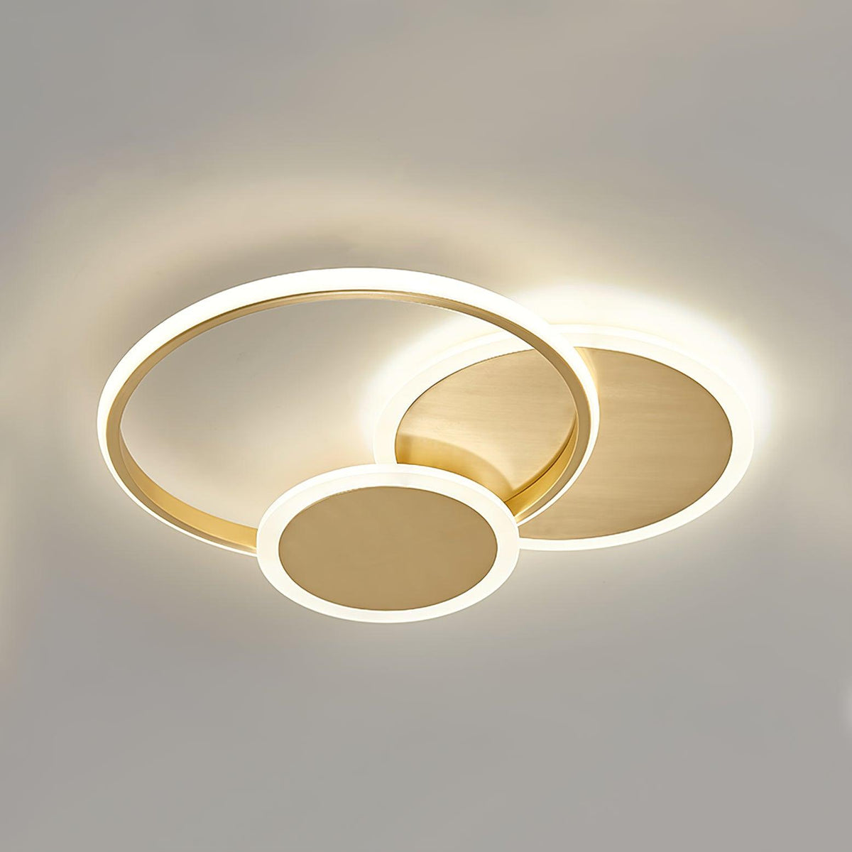 Veraee Lampe de Plafond LED Art Cercles