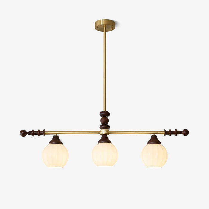 Vosole Lustre Vintage Traditionnel Élégant en Bois